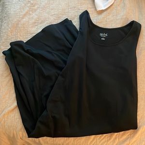 Maternity body con dress with ruched sides